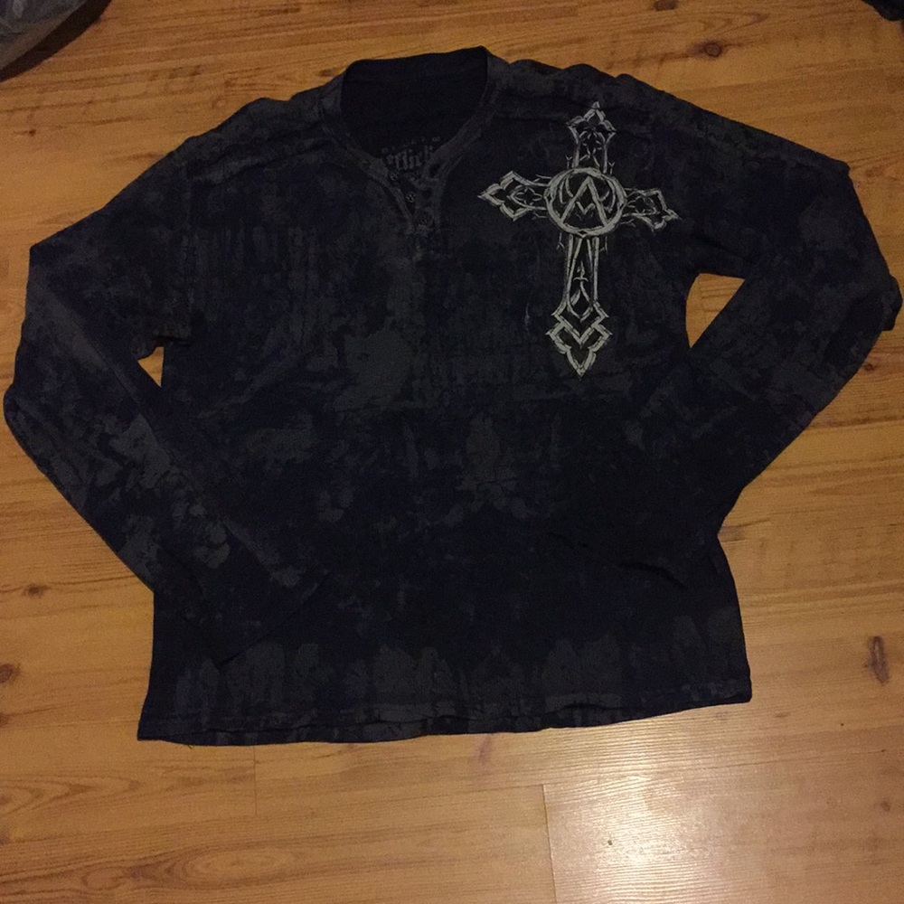 Men's Affliction Long Sleeve Shirt